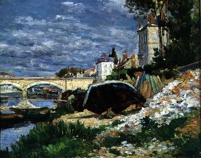 The Banks of the River by Maximilien Luce
