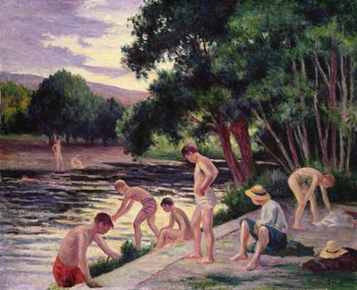 The Bathers by Maximilien Luce
