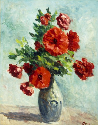 Vase of Flowers by Maximilien Luce