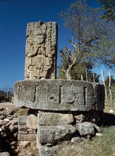 Stele 5, 706 AD by Mayan