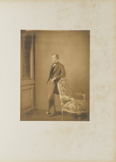 Portrait of Alexander, Count Hübner by Mayer and Pierson
