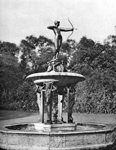 Artemis fountain, Hyde Park, London, 1926-1927 by McLeish