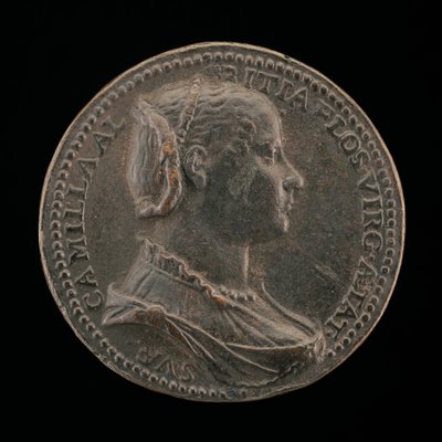 Camilla Albizzi [obverse], 1556 by Medallist R.C.