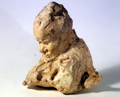 Head of a Man by Medardo Rosso