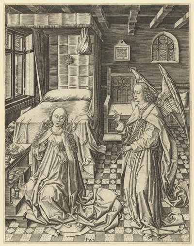 The Annunciation to Mary by Meester FVB