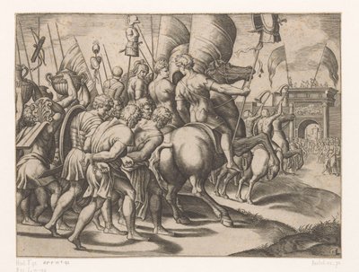 Triumph of Scipio by Meester van de Dobbelsteen