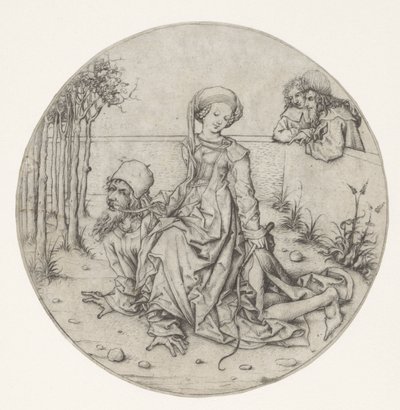Aristotle and Phyllis by Meester van het Amsterdamse Kabinet