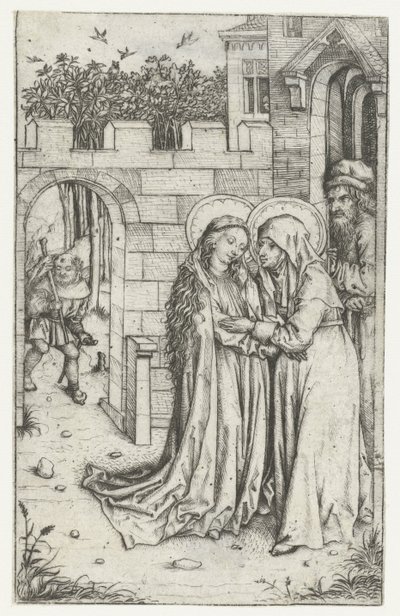 The Visitation by Meester van het Amsterdamse Kabinet