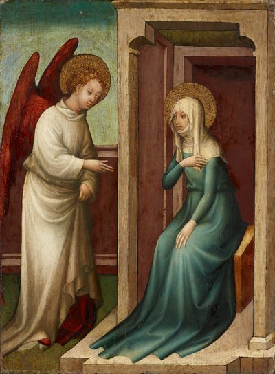 Annunciation to Saint Anne by Meister der Darbringungen
