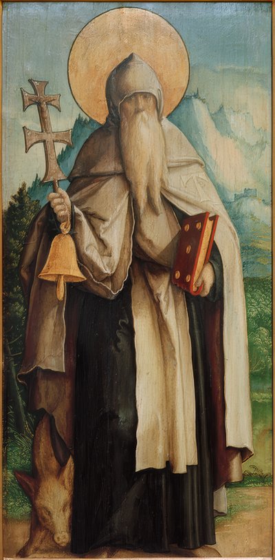 Saint Anthony as a Hermit by Meister von Messkirch