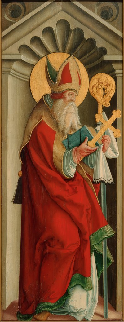 A Holy Bishop by Meister von Messkirch