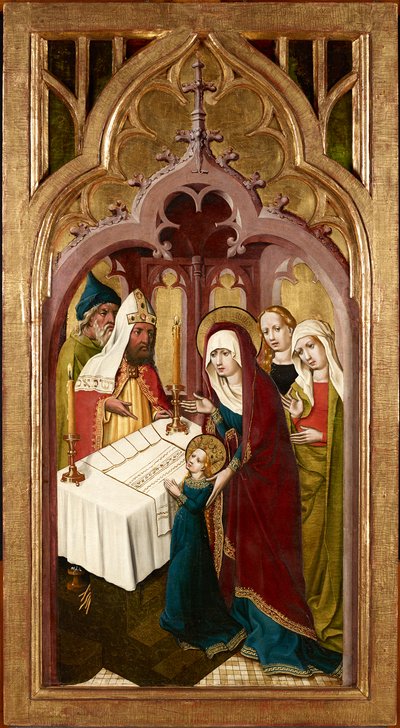 Presentation of Mary in the Temple by Meister von Schloss Lichtenstein