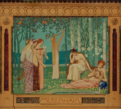 Grove of the Muses by Melchior Lechter