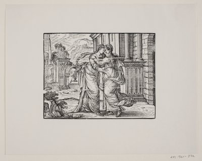 The Visitation by Melchior Lorck
