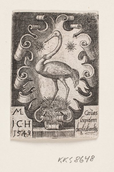 The Crane by Melchior Lorck