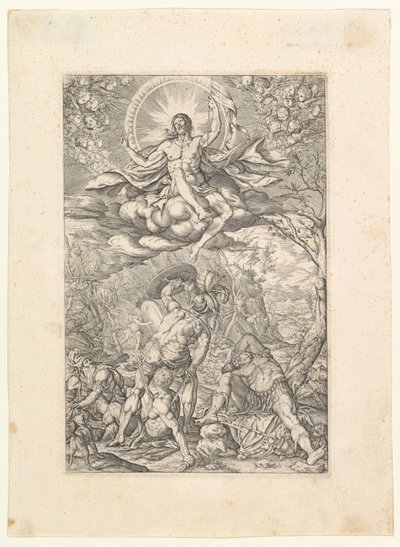 The Resurrection, 1577 by Melchior Meier