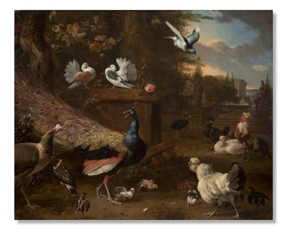 Menagerie by Melchior de Hondecoeter