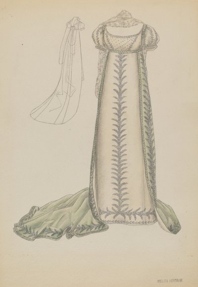 Court Dress, c. 1936 by Melita Hofmann