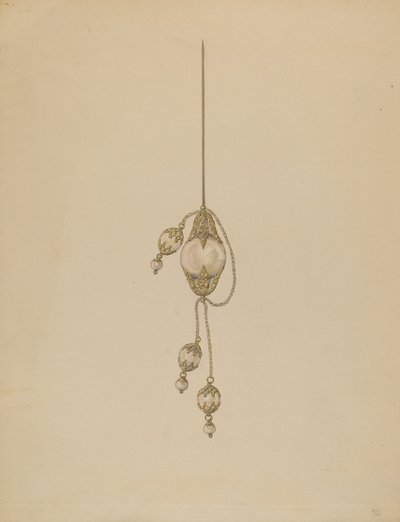 Hair Ornament, c. 1937 by Melita Hofmann