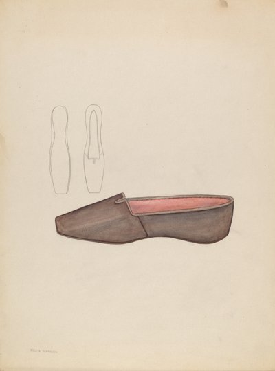 Slipper, 1935-1942 by Melita Hofmann