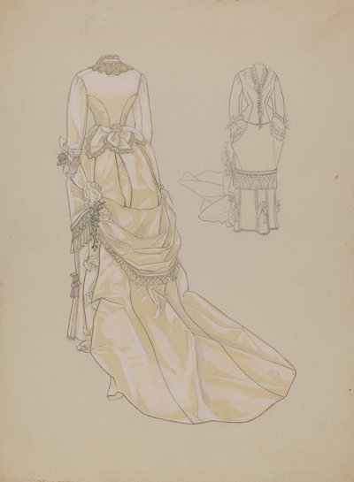 Wedding Dress, c. 1936 by Melita Hofmann