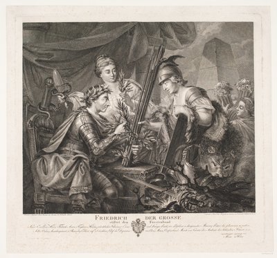 Frederick the Great Founding the League of Princes by Meno Haas
