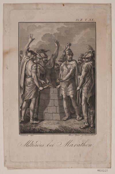 Miltiades at Marathon by Meno Haas