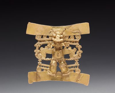 Animal-Headed Figure Pendant by Mesoamerican Mesoamerican