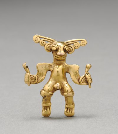 Figurine Pendant by Mesoamerican Mesoamerican