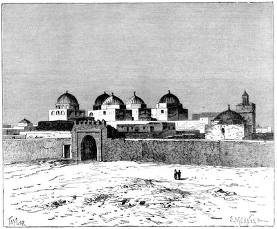The Mosque of the Swords, Kairwan, c1890 by Meunier