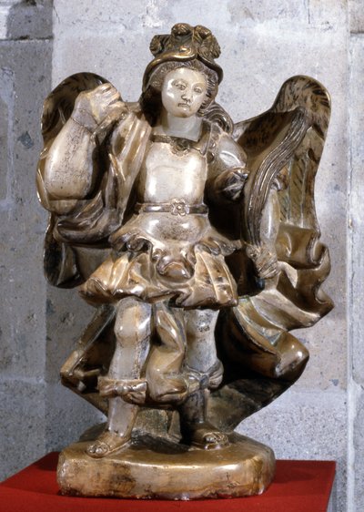 Statue of St. Michael by Mexican School