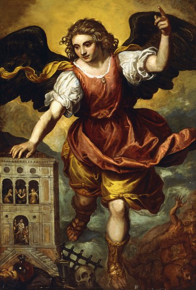 The Archangel St. Michael by Mexican School