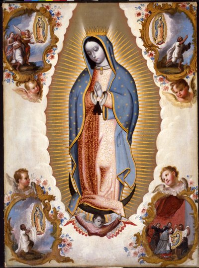 The Virgin of Guadalupe by Mexican School