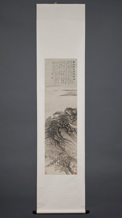 The Taibo Wine Pavilion at Caishi Rock by Miao Song