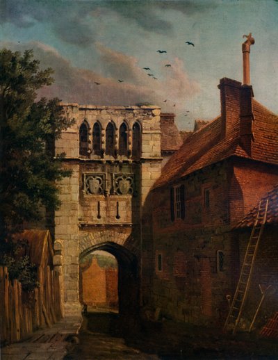 West Gate, Winchester, 1779 by Michael Angelo Rooker