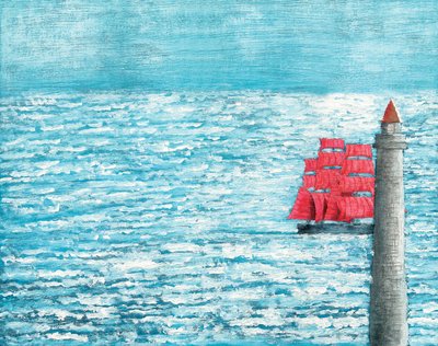 Scarlet Sails after novel by Alexander Grin by Michael Bychkov