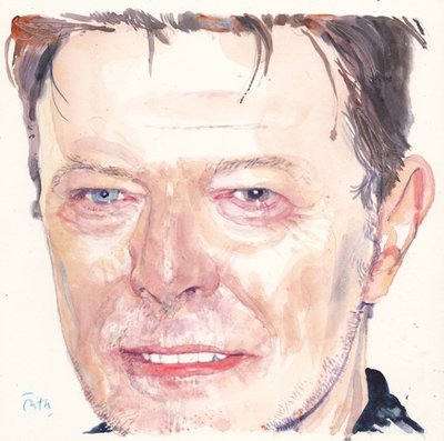 David Bowie by Michael Frith
