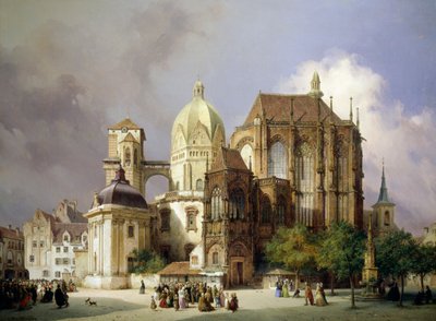 Aachen cathedral by Michael Neher