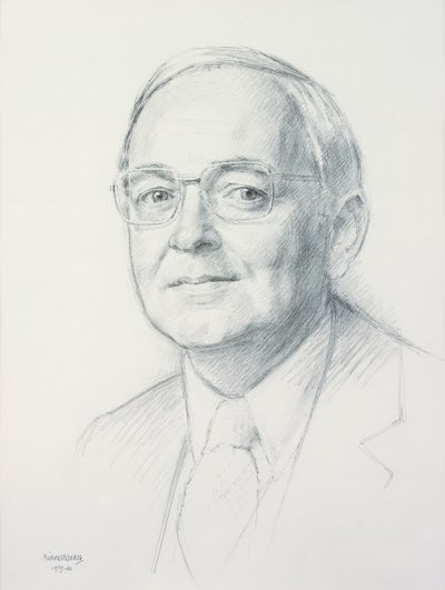 Head and Shoulders of Gary Bennett by Michael Noakes