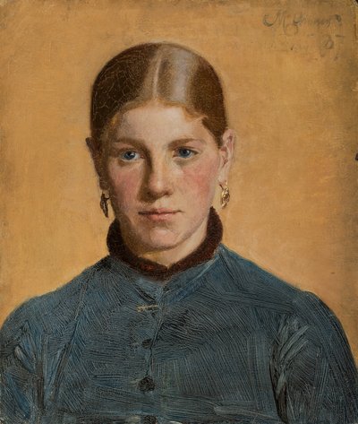 Girl from Skagen by Michael Peter Ancher