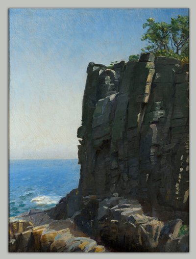 The Sanctuary Cliffs at Rø by Michael Peter Ancher