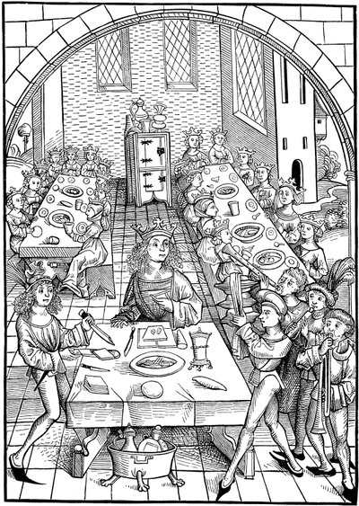 Illustration to the book Schatzkammer, 1490-1491 by Michael Wolgemut