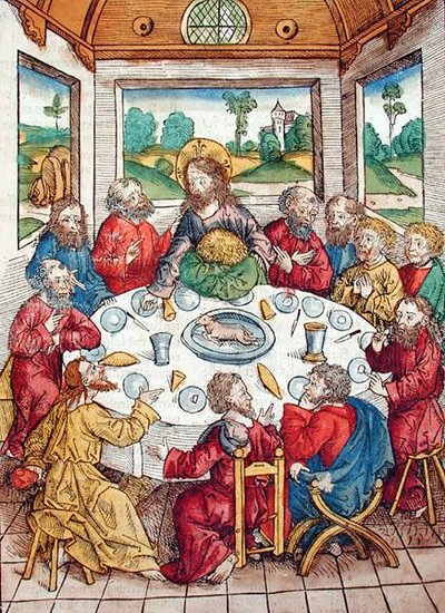 The Last Supper by Michael Wolgemut or Wolgemuth