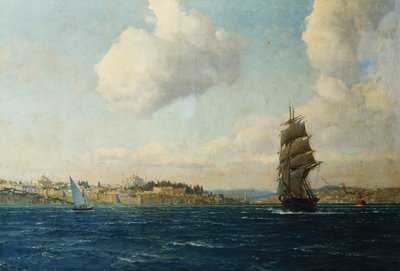 A View of Constantinople by Michael Zeno Diemer