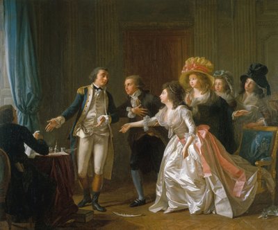 The interrupted Marriage Contract by Michel Garnier