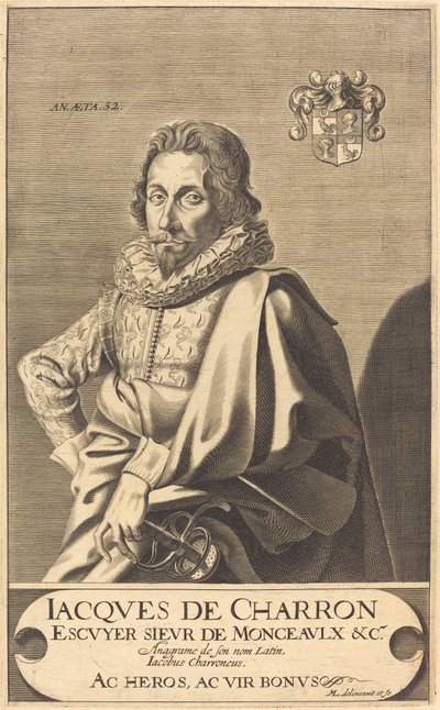 Jacques de Charron by Michel Lasne