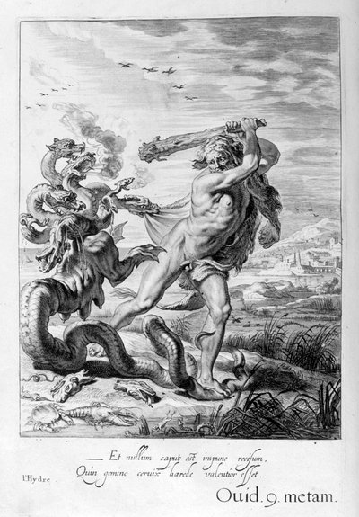 Hercules and the Hydra by Michel de Marolles