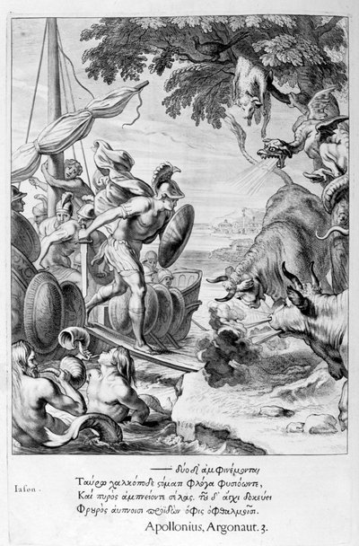 Jason and the Argonauts, 1655 by Michel de Marolles