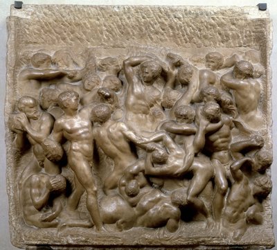 Centaurs Battle by Michelangelo Buonarroti