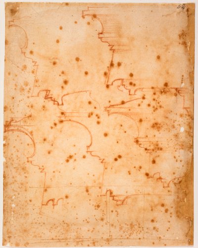 Frames for the Laurentian curtilage by Michelangelo Buonarroti